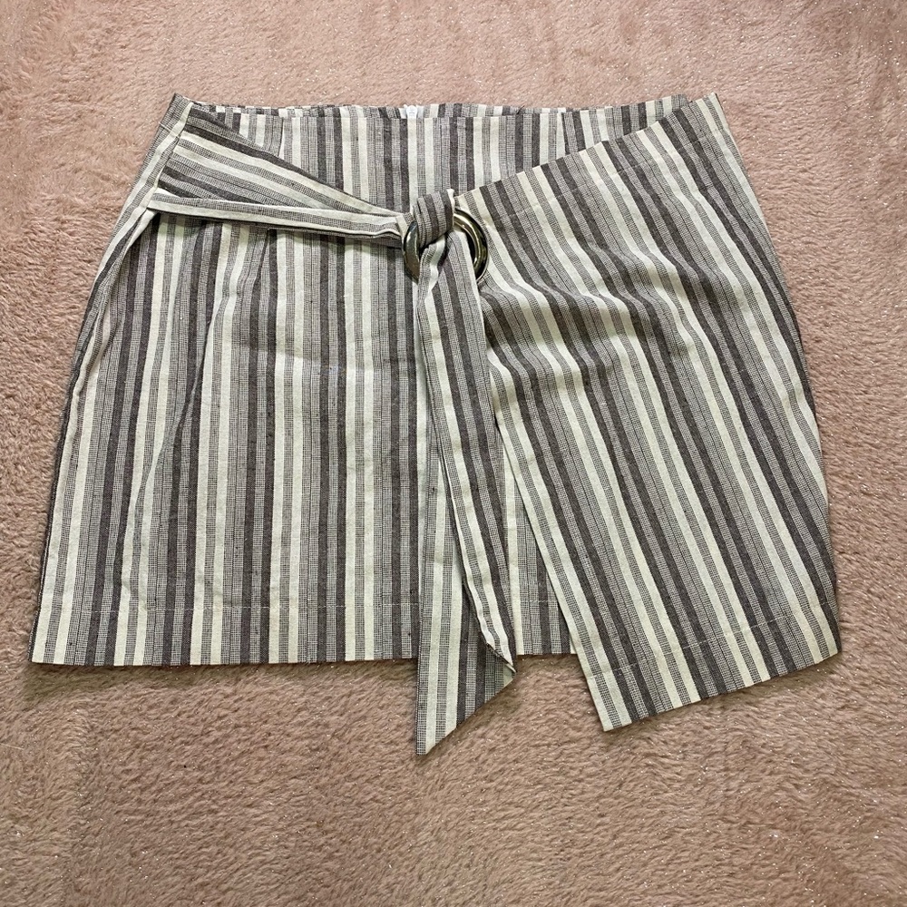 Say What? Black and White Striped Fabric